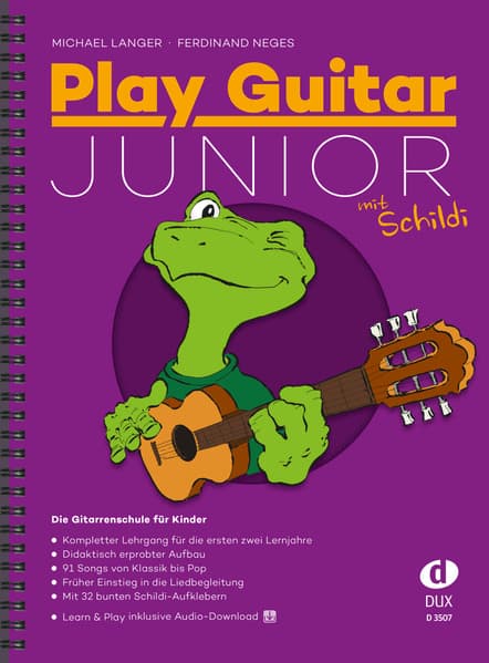 Play Guitar Junior mit Schildi: Die Gitarrenschule für Kinder