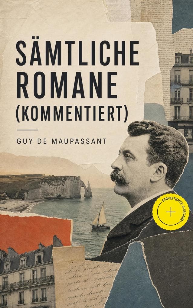 Sämtliche Romane (Kommentiert): Erweiterte Ausgabe. Bel Ami + Stark wie der Tod + Ein Menschenleben + Mont Oriol + Hans und Peter + Unser Herz