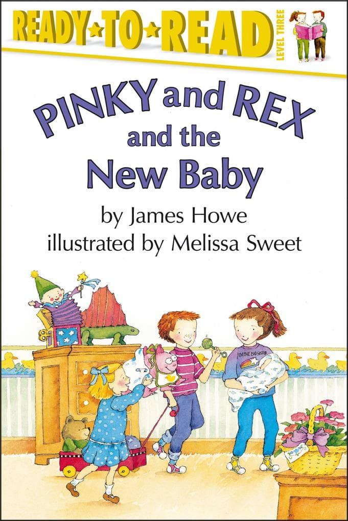 Pinky and Rex and the New Baby: Ready-To-Read Level 3