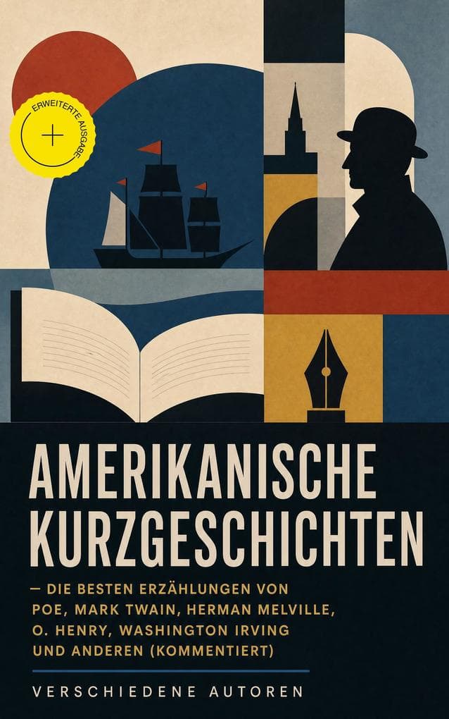 Amerikanische Kurzgeschichten - Die Besten Erzählungen von Poe, Mark Twain, Herman Melville, O. Henry, Washington Irving und anderen (Kommentiert): Erweiterte Ausgabe. Mystik und Ironie im 19. Jh.