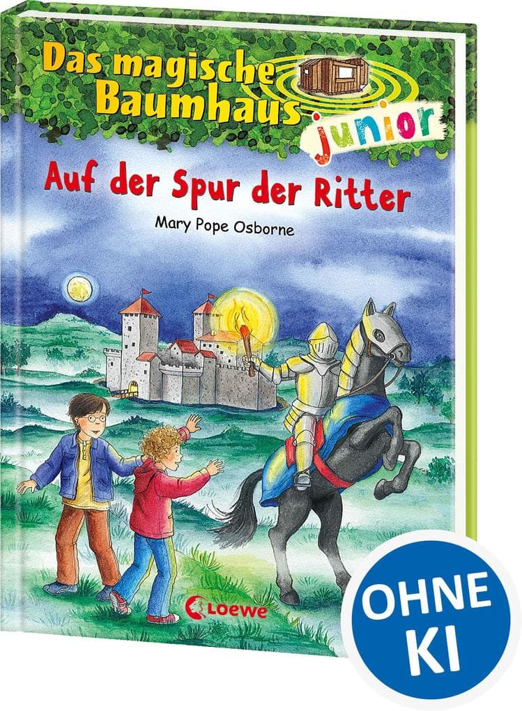 Das magische Baumhaus junior 02 - Auf der Spur der Ritter: Entdecke mit Anne und Philipp die spannende Welt des Mittelalters! - Kinderbuch ab 6 Jahren zum Vorlesen und ersten Selberlesen - Mit farbigen Illustrationen