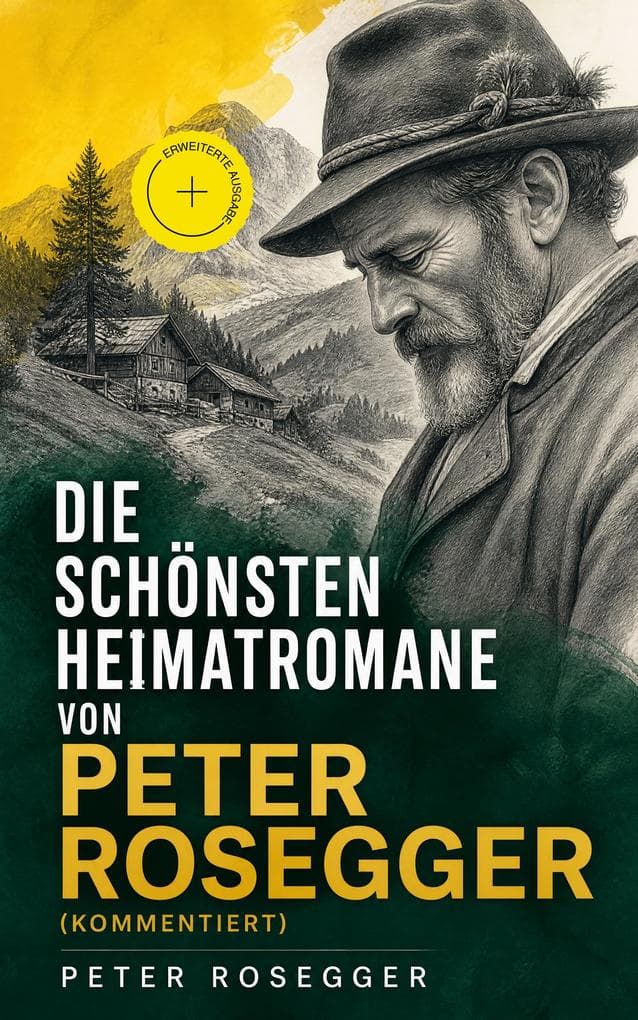 Die schönsten Heimatromane von Peter Rosegger (Kommentiert): Erweiterte Ausgabe. Jakob der Letzte + Die Schriften des Waldschulmeisters + Heidepeters Gabriel + Der Gottsucher