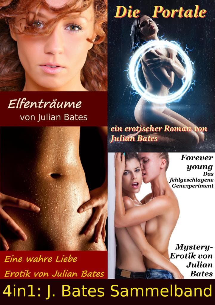 Julian Bates Sammelband: 4 in 1