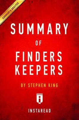 Summary of Finders Keepers: by Stephen King | Includes Analysis