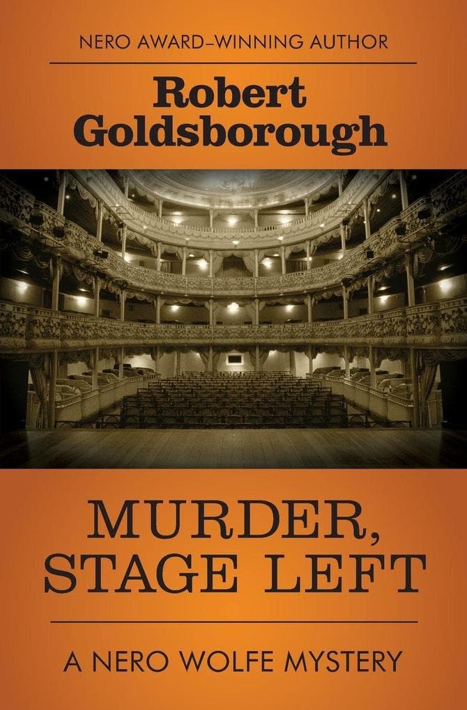 Murder, Stage Left