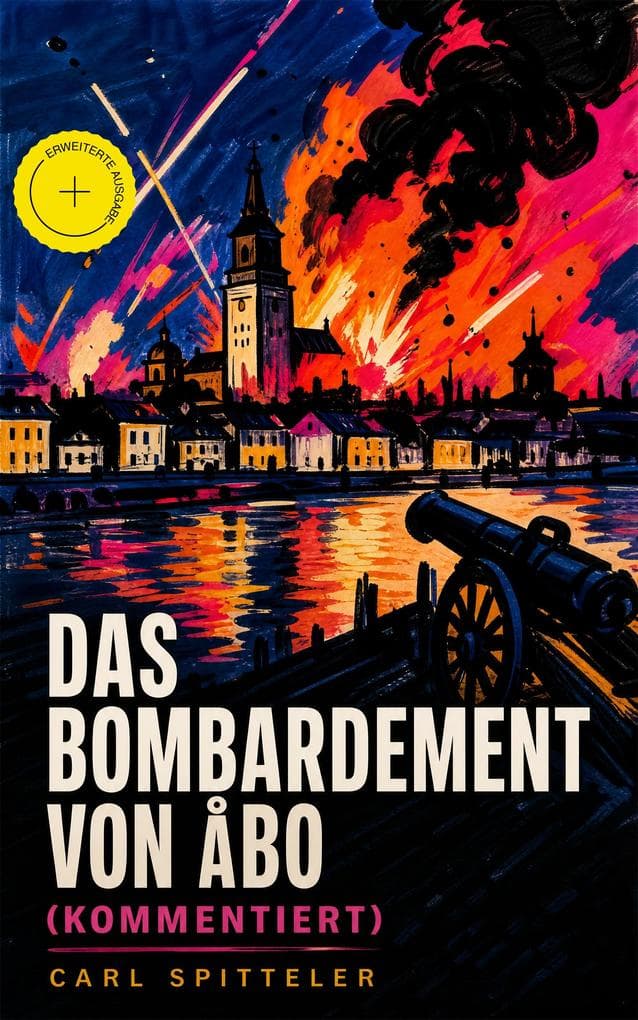 Das Bombardement von Åbo (Kommentiert): Erweiterte Ausgabe. Geschichte nach einem historischen Vorgang der Neuzeit - Historischer Roman des Literatur-Nobelpreisträgers Carl Spitteler