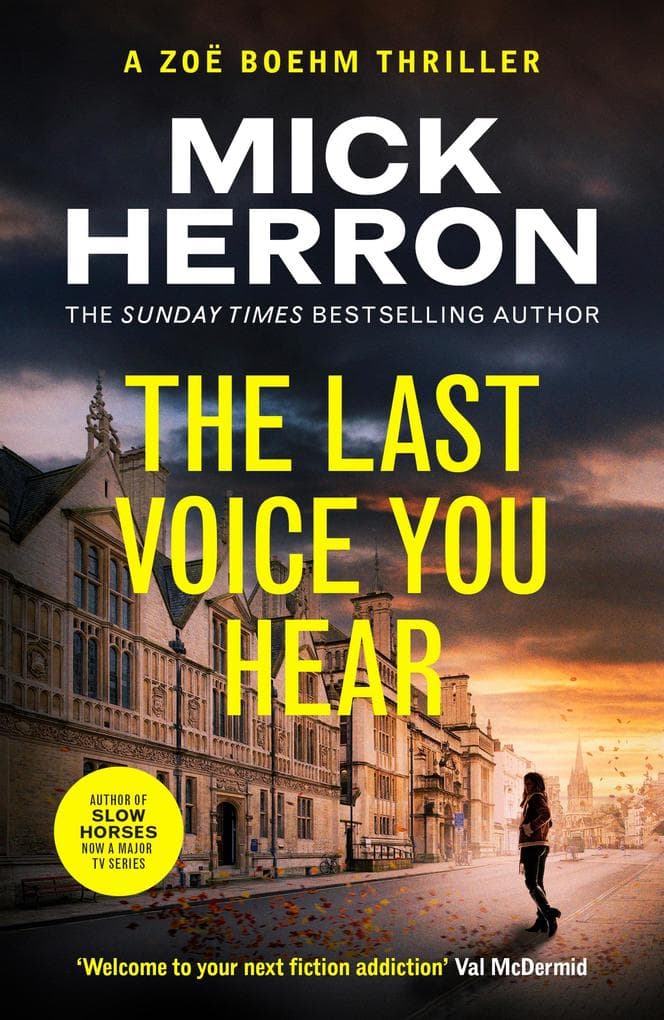 The Last Voice You Hear: Zoë Boehm Thriller 2