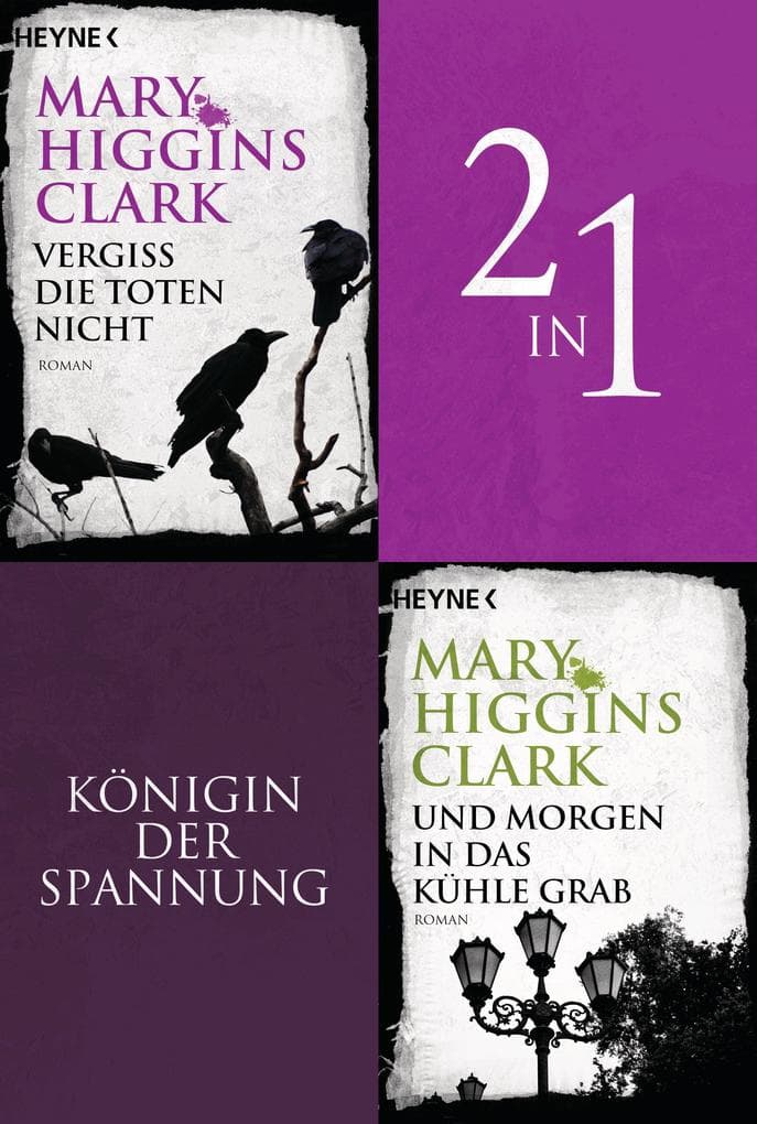 Vergiss die Toten nicht/Und morgen in das kühle Grab - (2in1-Bundle): Zwei Thriller in einem Band