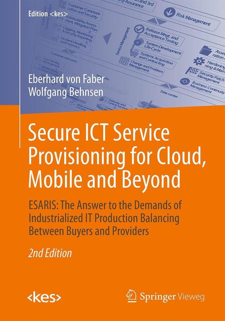 Secure ICT Service Provisioning for Cloud, Mobile and Beyond: ESARIS: The Answer to the Demands of Industrialized IT Production Balancing Between Buyers and Providers