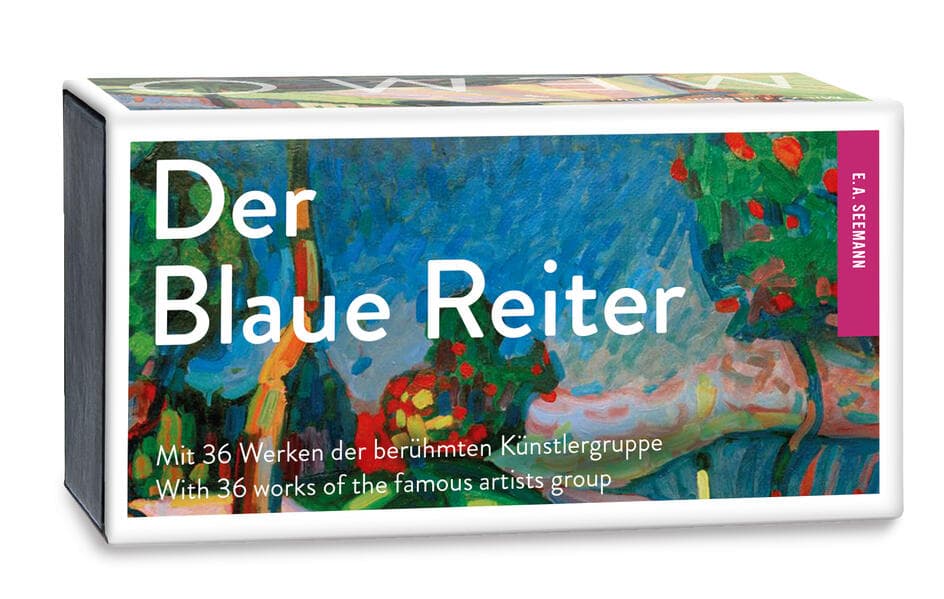 Der Blaue Reiter. Memo: Gedächtnisspiel mit 36 Werken der berühmten Künstlergruppe