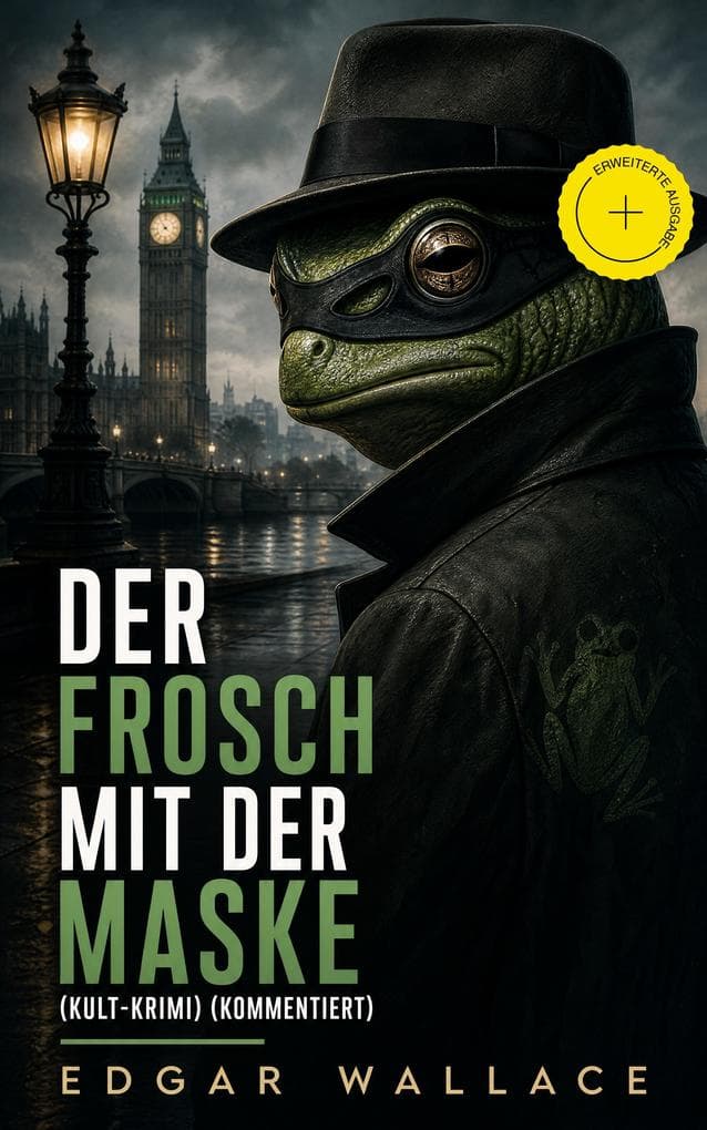 Der Frosch mit der Maske (Kult-Krimi) (Kommentiert): Erweiterte Ausgabe. Ein Edgar Wallace-Thriller