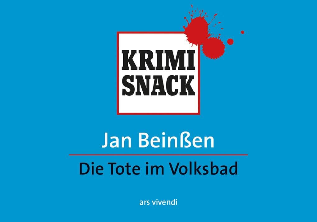 Die Tote im Volksbad: KrimiSnack