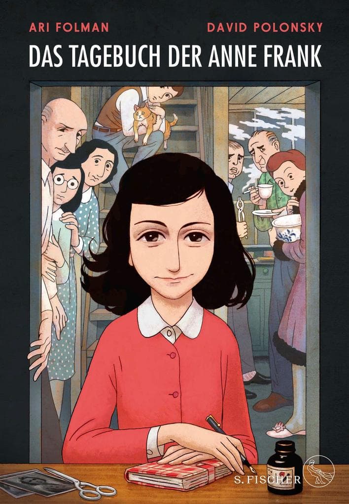 Das Tagebuch der Anne Frank: Graphic Diary. Umgesetzt von Ari Folman und David Polonsky