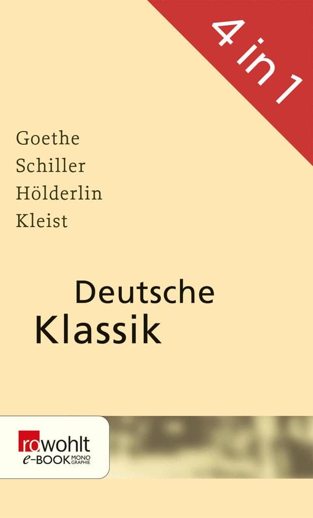 Deutsche Klassik: Vier Monographien. eBundle