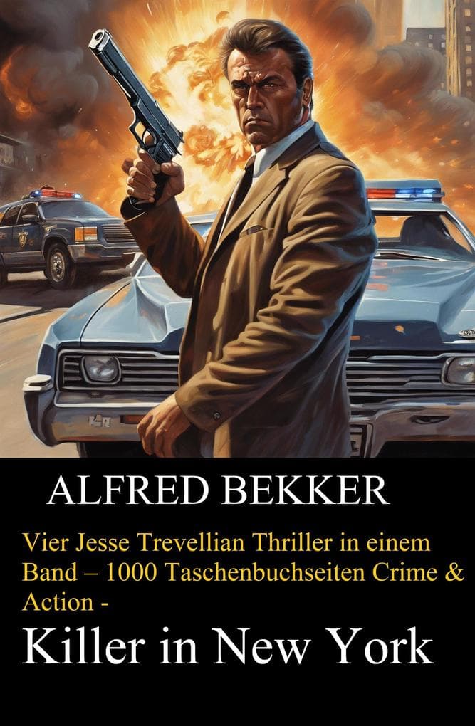 Vier Jesse Trevellian Thriller in einem Band - 1000 Taschenbuchseiten Crime & Action - Killer in New York