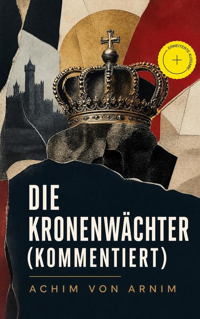 Die Kronenwächter (Kommentiert): Erweiterte Ausgabe. Historischer Roman der Heidelberger Romantik um Waiblingen, geheime Bruderschaft, Findelkind und mittelalterliche Intrige