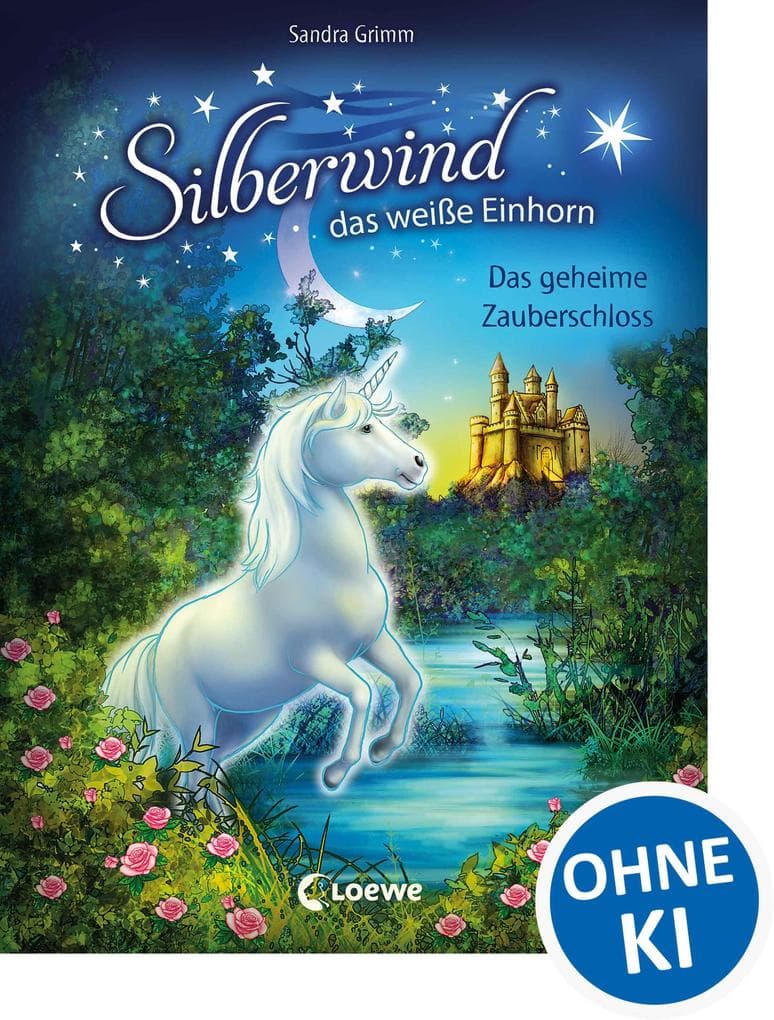 Silberwind, das weiße Einhorn - Das geheime Zauberschloss: Pferdebuch zum Vorlesen und ersten Selberlesen - Kinderbuch für Mädchen ab 7 Jahre - Erstlesebuch, Erstleser