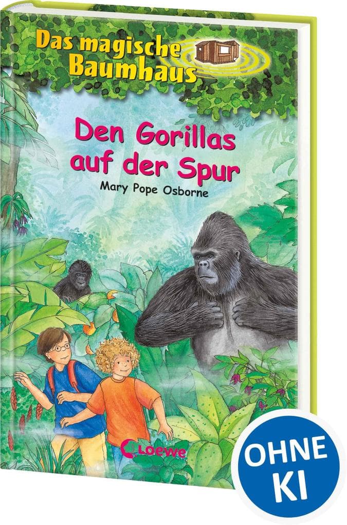 Das magische Baumhaus 24. Den Gorillas auf der Spur: Erkunde mit Anne und Philipp den afrikanischen Regenwald! - Kinderbuchklassiker zum Vorlesen und Selberlesen ab 8 Jahren
