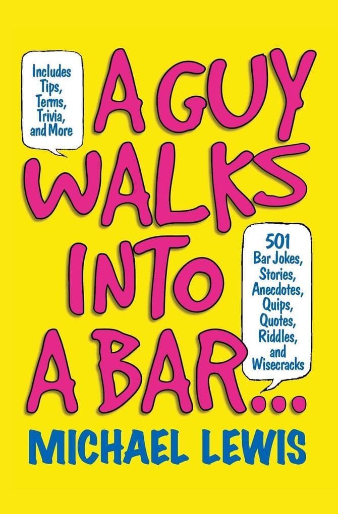 A Guy Walks into the Bar...