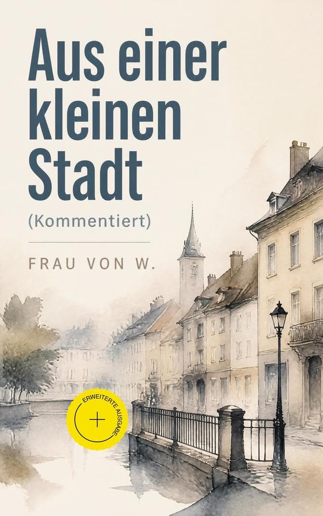 Aus einer kleinen Stadt (Kommentiert): Erweiterte Ausgabe. Provinzleben, bürgerliche Moral und leise Gewissenskonflikte in einer psychologischen Erzählung