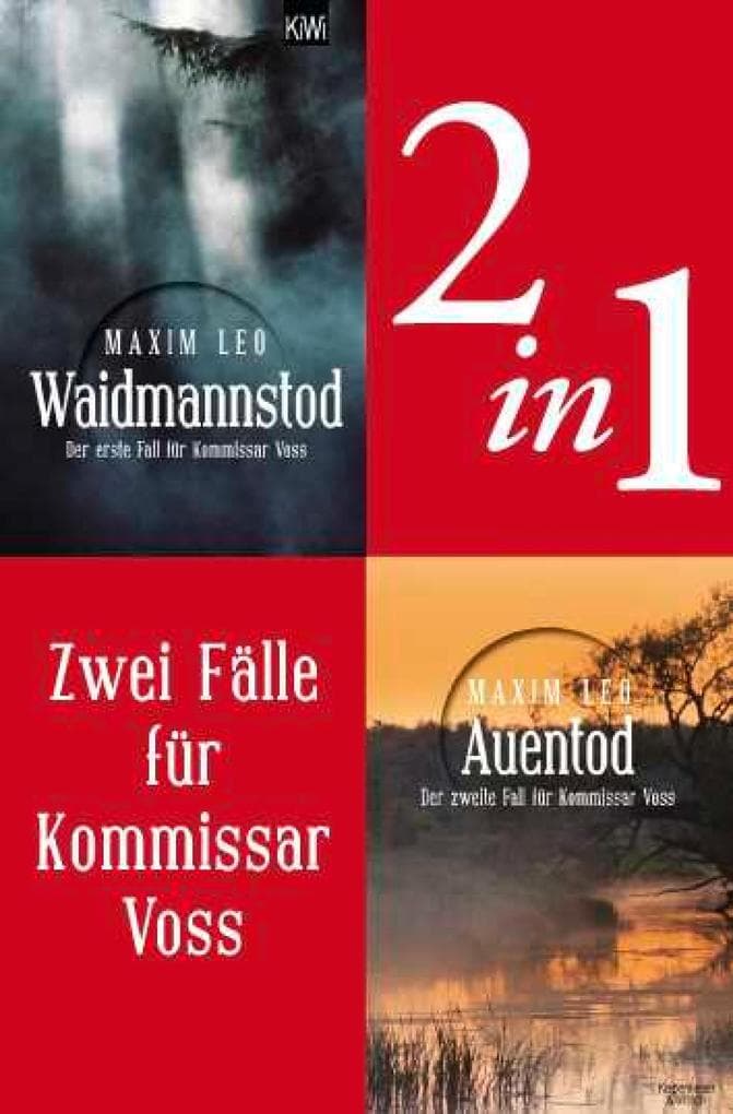 Kommissar Voss ermittelt Band 1+2 (2in1-Bundle): Waidmannstod - Auentod