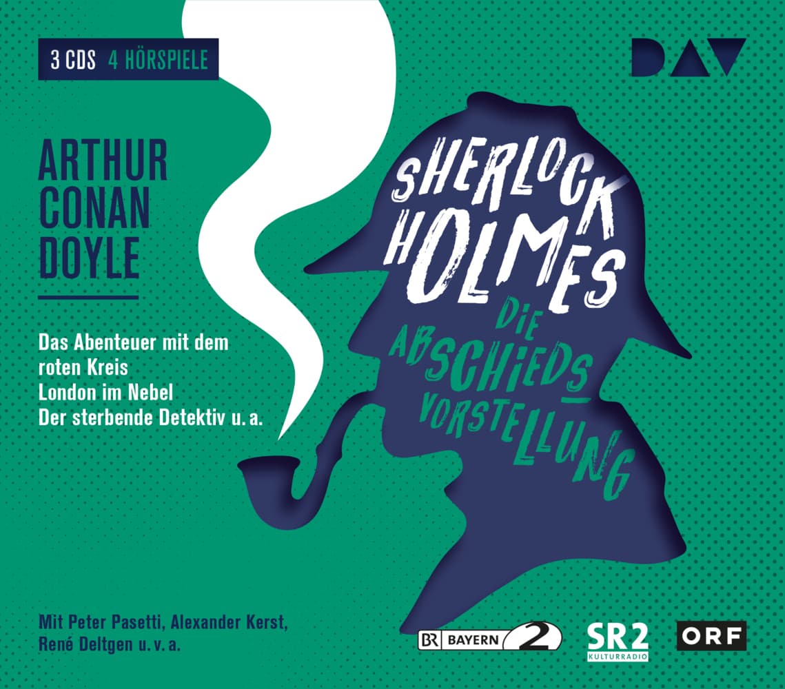 Sherlock Holmes 5 - Die Abschiedsvorstellung: Hörspiele mit Peter Pasetti, Alexander Kerst, René Deltgen u.v.a. (3 CDs)