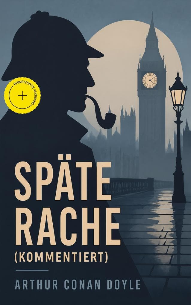 Späte Rache (Kommentiert): Erweiterte Ausgabe. Ein klassischer Krimi im viktorianischen London um Blutschrift, Ehering-Spur und den Ursprung des Detektivduos