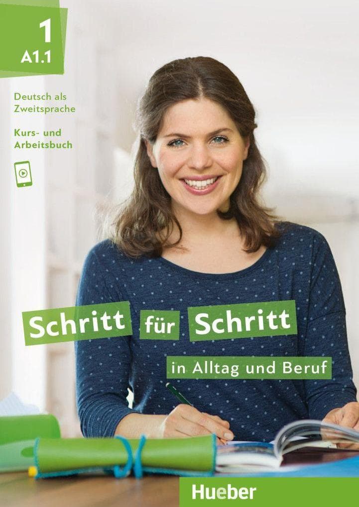Schritt für Schritt in Alltag und Beruf 1/ Kursbuch + Arbeitsbuch: Deutsch als Zweitsprache