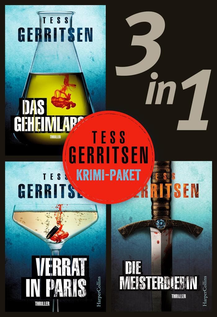 Tess Gerritsen - Krimi-Paket (3in1): eBundle