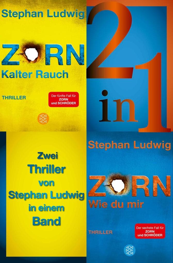Kalter Rauch / Wie du mir - Zwei Zorn-Thriller in einem Band: Zwei Romane in einem Bundle: Kalter Rauch / Wie du mir