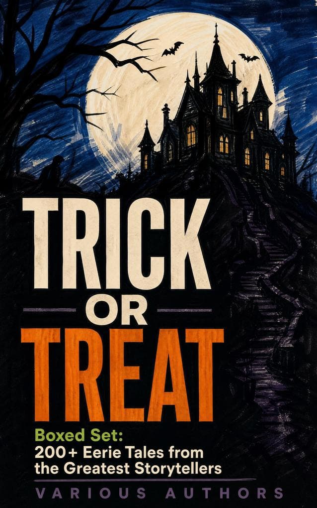 TRICK OR TREAT Boxed Set: 200+ Eerie Tales from the Greatest Storytellers: A Classic Anthology of Ghosts, Vampires, Cosmic Dread, and Gothic Terror