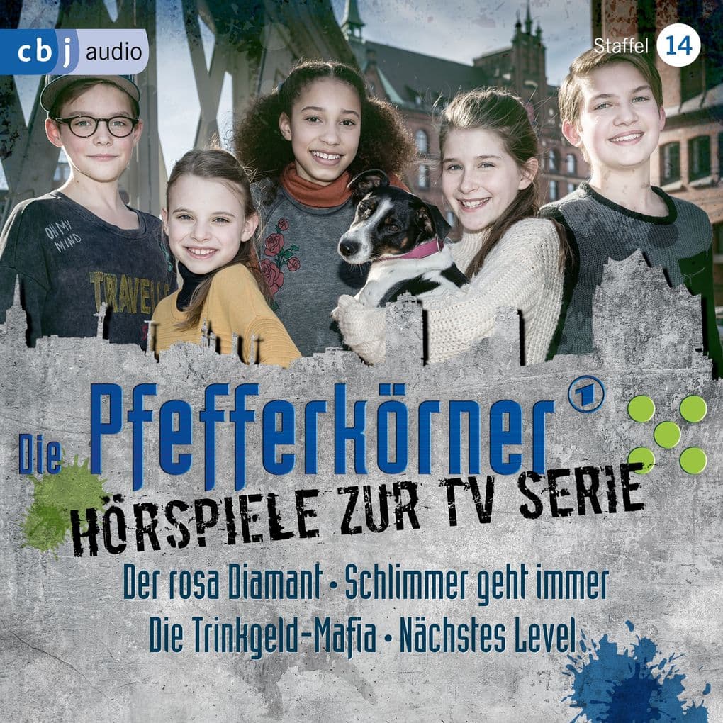 Die Pfefferkörner Hörspiele zur TV Serie (Staffel 14): Der rosa Diamant - Schlimmer geht immer - Die Trinkgeld-Mafia - Nächstes Level