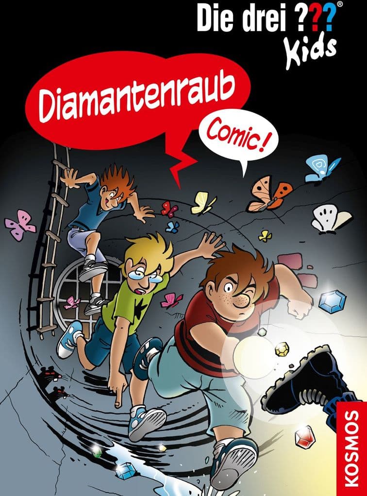 Die drei ??? Kids, Diamantenraub (drei Fragezeichen): Comic