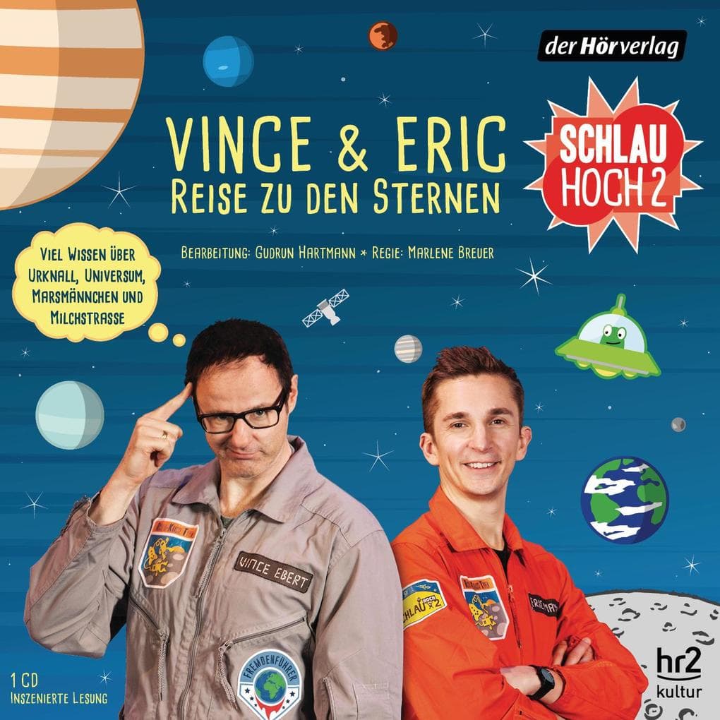 Schlau hoch 2 Vince und Eric Reise zu den Sternen: Vince und Eric - Reise zu den Sternen