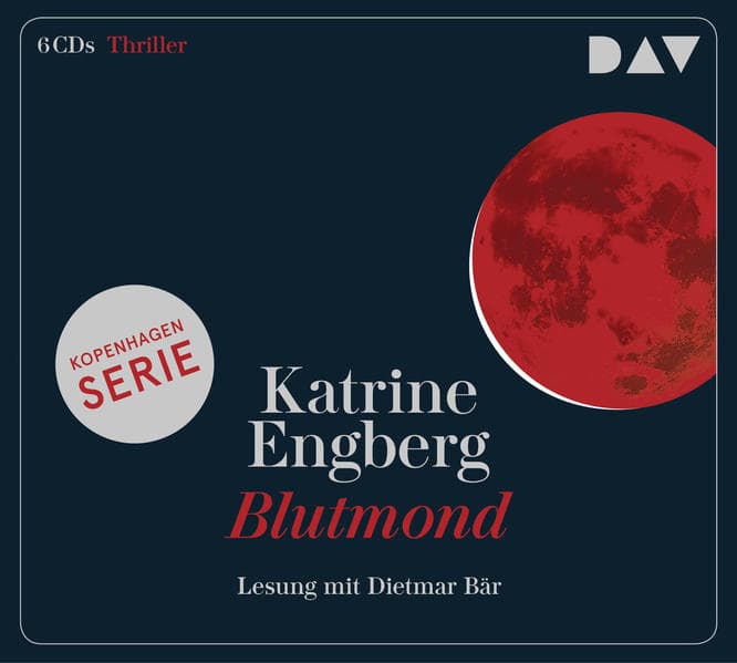 Blutmond - Ein Kopenhagen-Thriller: Lesung mit Dietmar Bär (6 CDs)