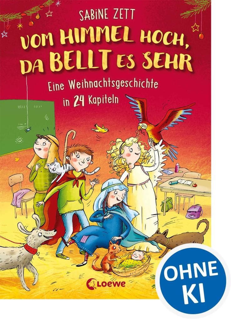 Vom Himmel hoch, da bellt es sehr - Eine Weihnachtsgeschichte in 24 Kapiteln