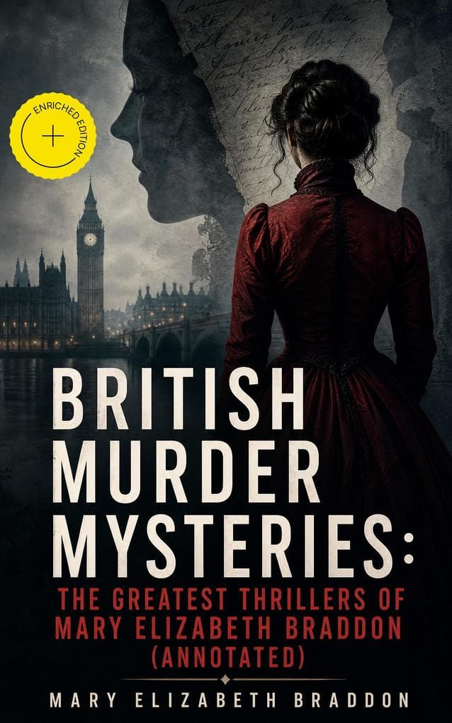BRITISH MURDER MYSTERIES: The Greatest Thrillers of Mary Elizabeth Braddon (Annotated): Enriched Edition. The Trail of the Serpent, Lady Audley's Secret, Aurora Floyd, Henry Dunbar, Run to Earth, The Cloven Foot, Wyllard's Weird...