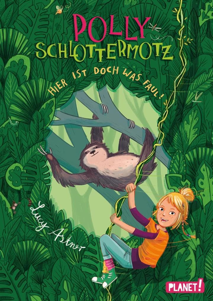 Polly Schlottermotz 5: Hier ist doch was faul!: Lustiges Dschungel-Leseabenteuer für Kinder ab 8 Jahren mit starkem Vampir-Mädchen