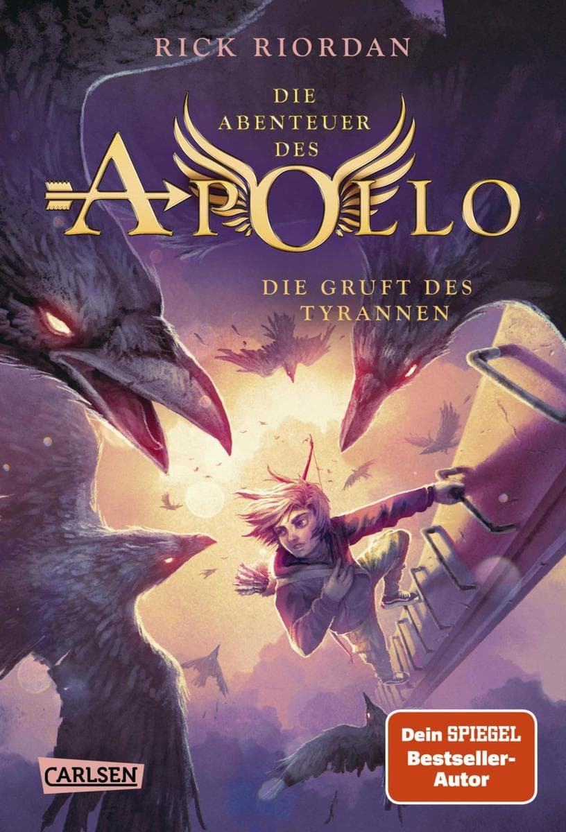 Die Abenteuer des Apollo 4: Die Gruft des Tyrannen: Vom olympischen Gott zum pickligen Teenager - urkomische Fantasy ab 12 Jahren über griechisch-römische Gottheiten in der modernen Welt