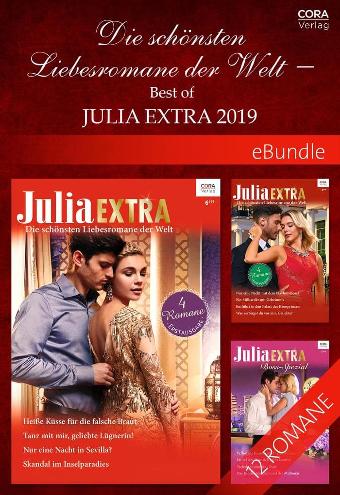 Die schönsten Liebesromane der Welt - Best of Julia Extra 2019: eBundle