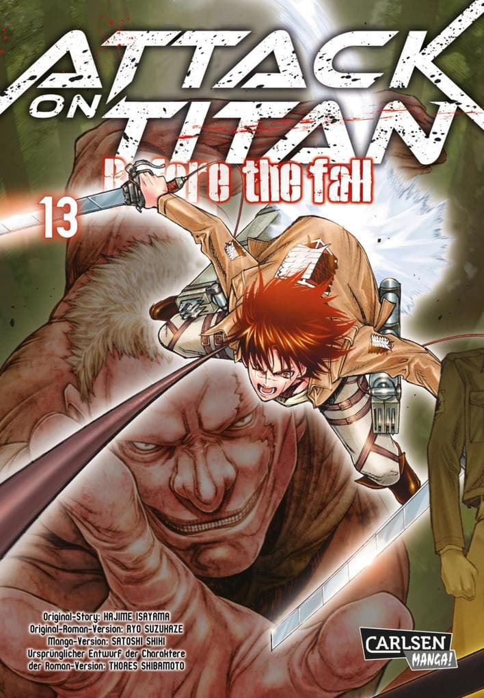 Attack on Titan - Before the Fall 13: Die mitreißende Vorgeschichte zur Manga-Kult-Serie im Kampf zwischen Titanen und den letzten Menschen