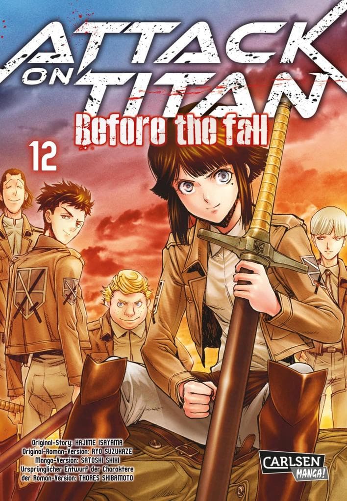 Attack on Titan - Before the Fall 12: Die mitreißende Vorgeschichte zur Manga-Kult-Serie im Kampf zwischen Titanen und den letzten Menschen