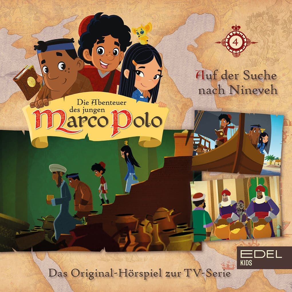 Folge 4: Auf der Suche nach Nineveh / Der Dieb von Bagdad (Das Original-Hörspiel zur TV-Serie)