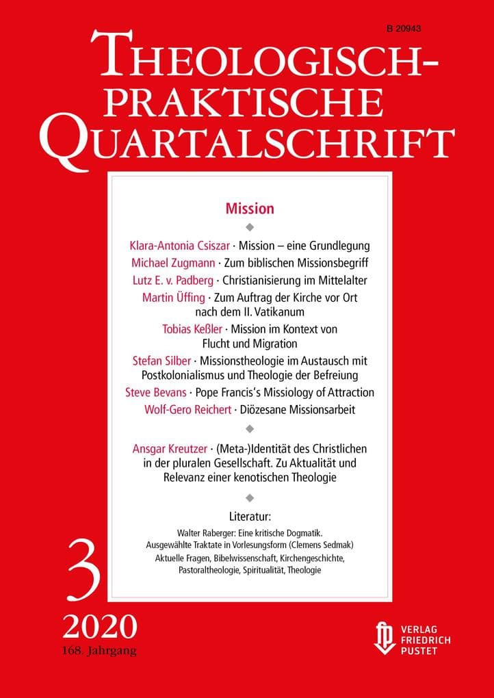 Mission: Theologisch-praktische Quartalschrift 3/2020