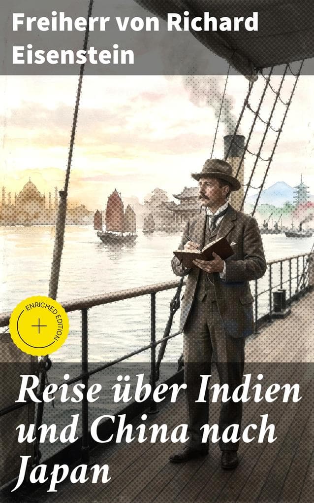 Reise über Indien und China nach Japan: Bereicherte Ausgabe. Tagebuch mit Erfahrungen, um zu überseeischen Reisen und Unternehmungen anzuregen