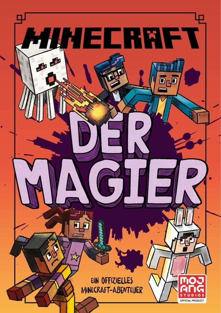 Minecraft, Der Magier: Ein offizielles Minecraft-Abenteuer | Abenteuerlich und witzig für Kinder ab 7 Jahren | Viele Bilder und kurze Texte für Leseanfänger (2. Klasse)
