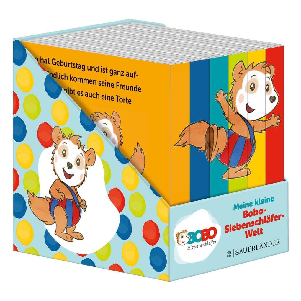 Meine kleine Bobo-Siebenschläfer-Welt (Würfel): 6 Mini-Bücher