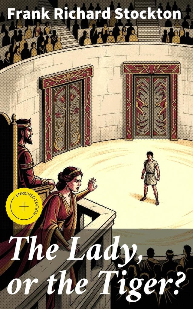 The Lady, or the Tiger?: Enriched edition. A Tale of Love, Jealousy, and Moral Dilemmas in Two Doors