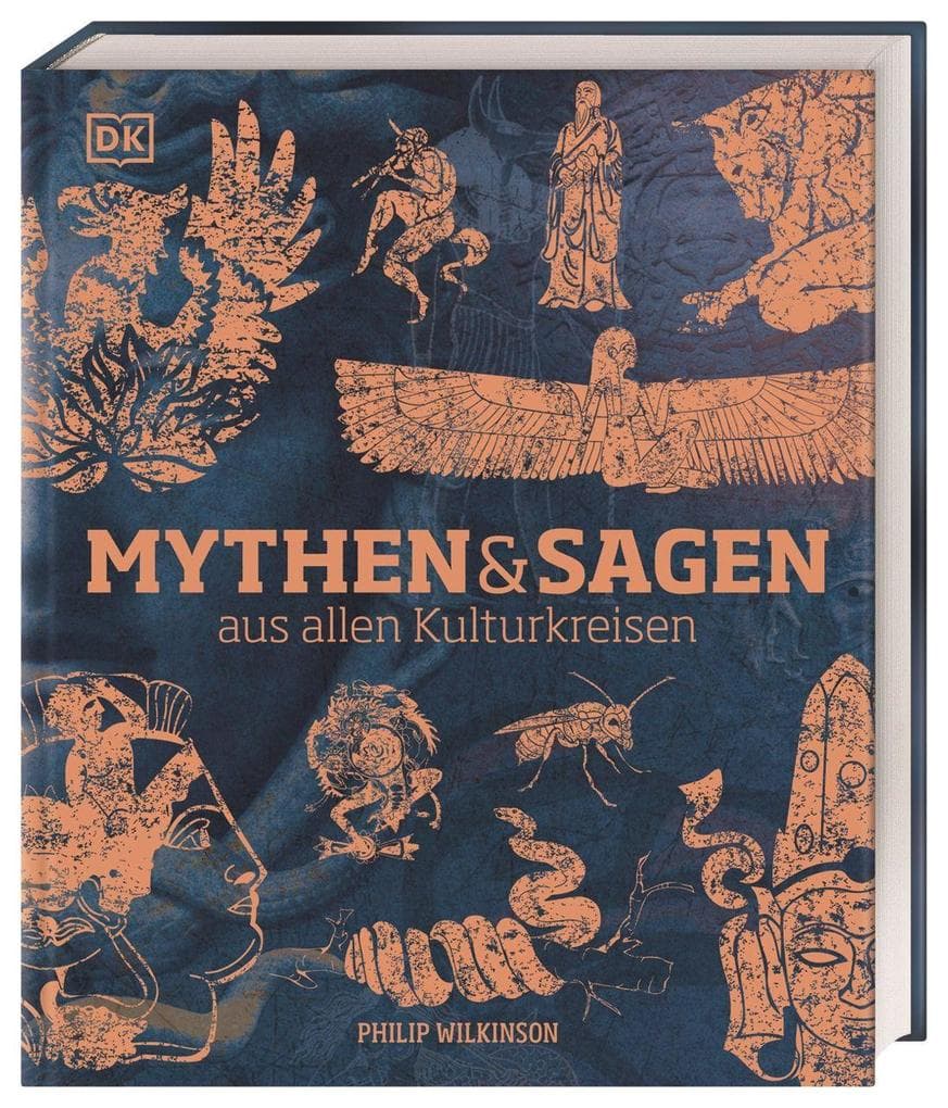 Mythen und Sagen aus allen Kulturkreisen: llustrierte Geschichte. Hochwertige Ausstattung mit Folienveredelung und über 1.500 Abbildungen