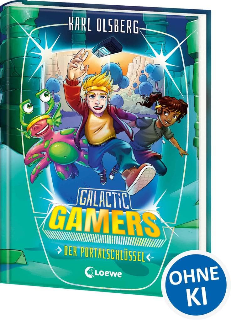 Galactic Gamers (Band 3) - Der Portalschlüssel: Actionreiches Kinderbuch für Jungen und Mädchen ab 10 Jahre